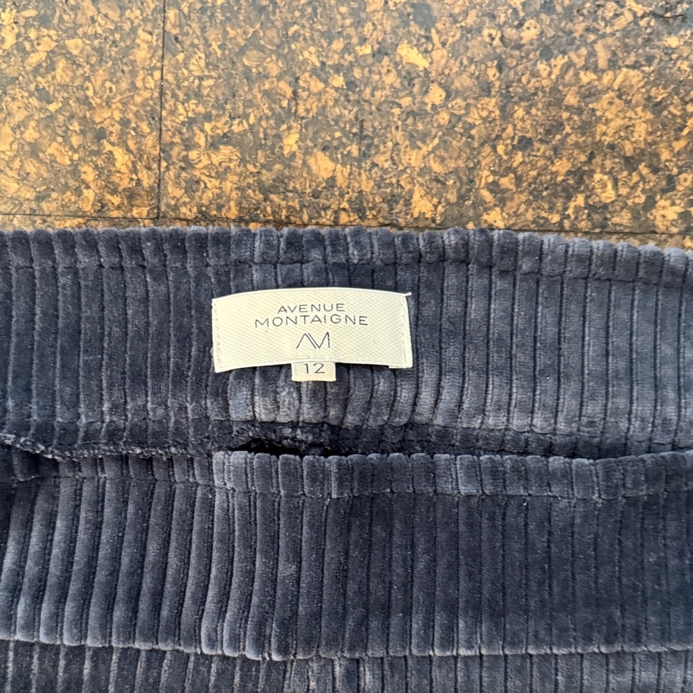Avenue Montaigne BELLINI Corduroy Navy - Picture 2 of 4